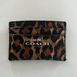 Coach card case